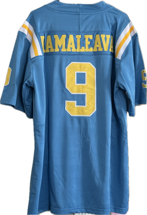 BLUE UCLA NICO IAMALEAVA jersey #9